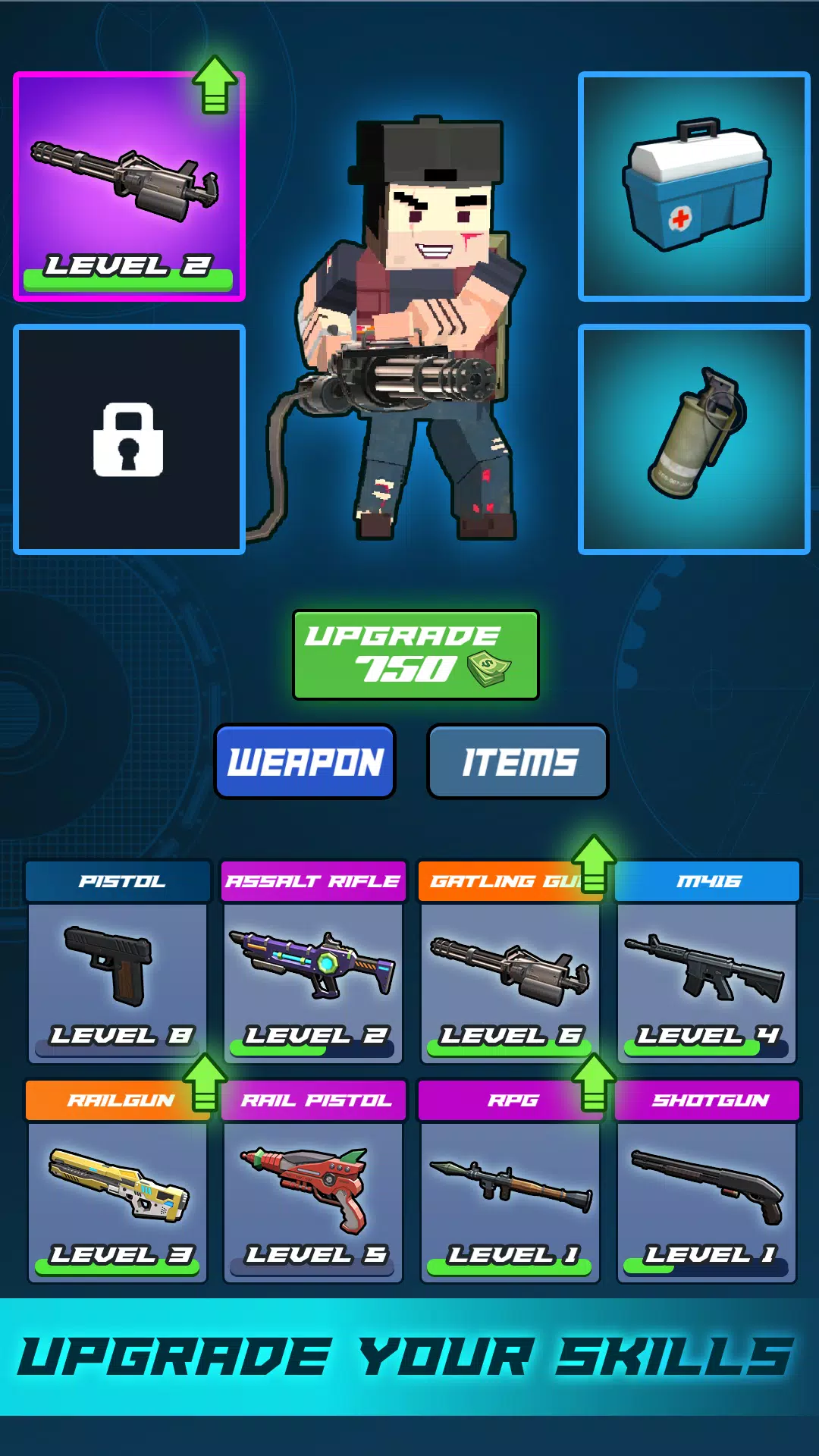 Zombie Craft War: Pixel Gun 3D 스크린샷 3