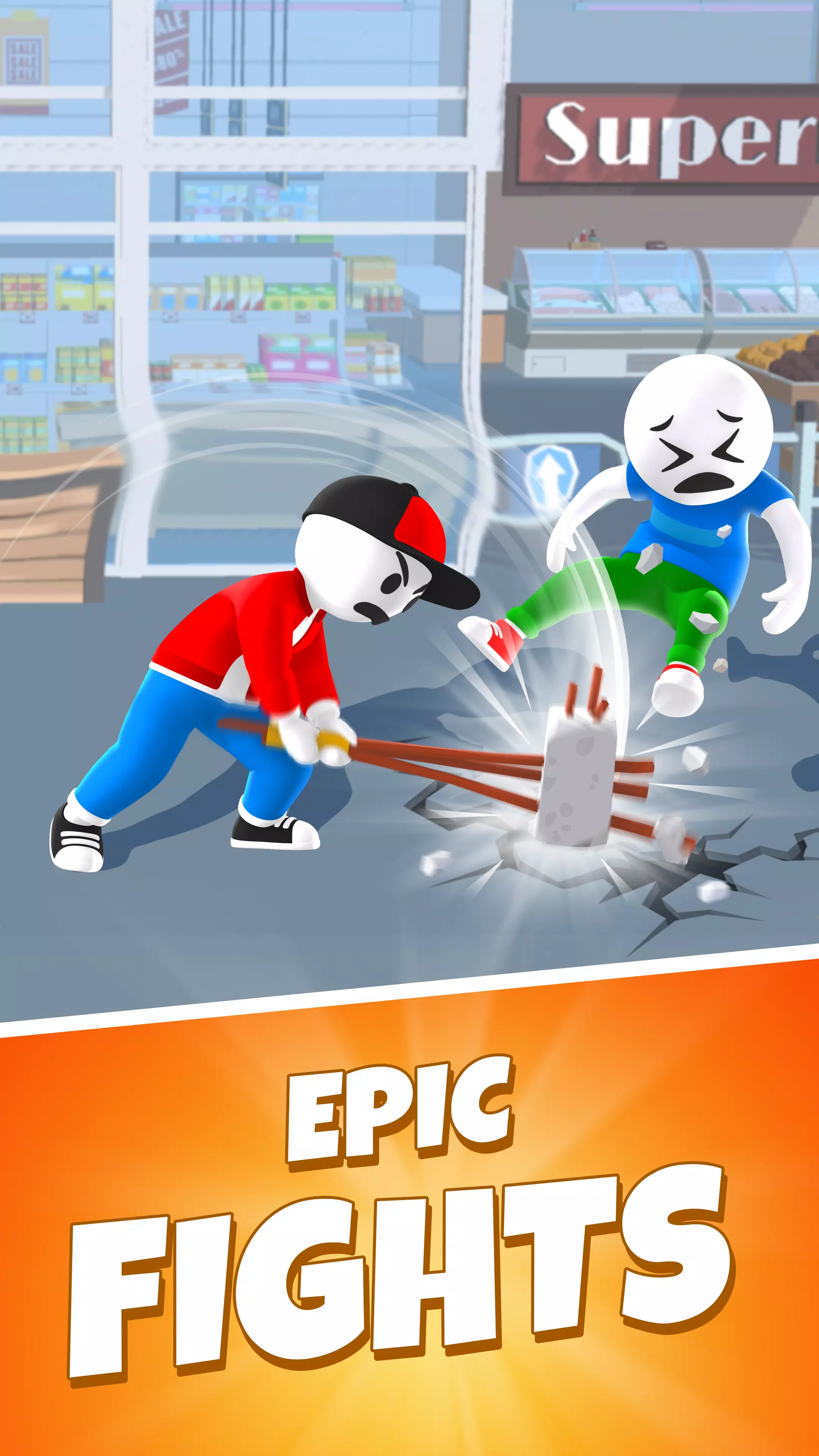 Merge Fighting: Hit Fight Game Captura de tela 0