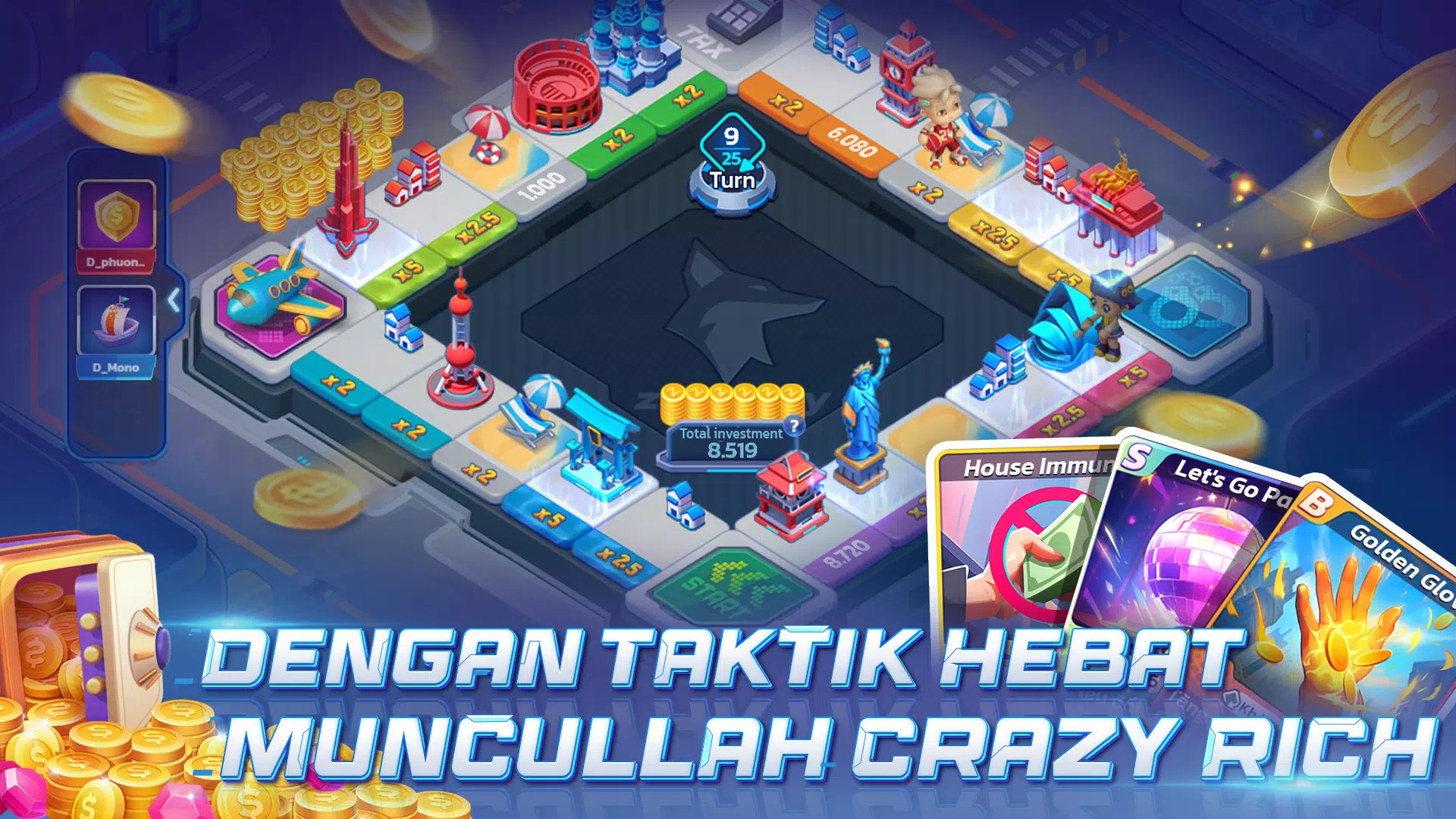 Monopoli Pro ZingPlay Ảnh chụp màn hình 0