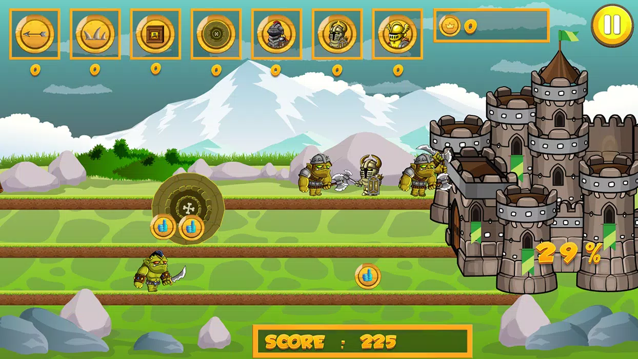 Knight vs Orc 스크린샷 2