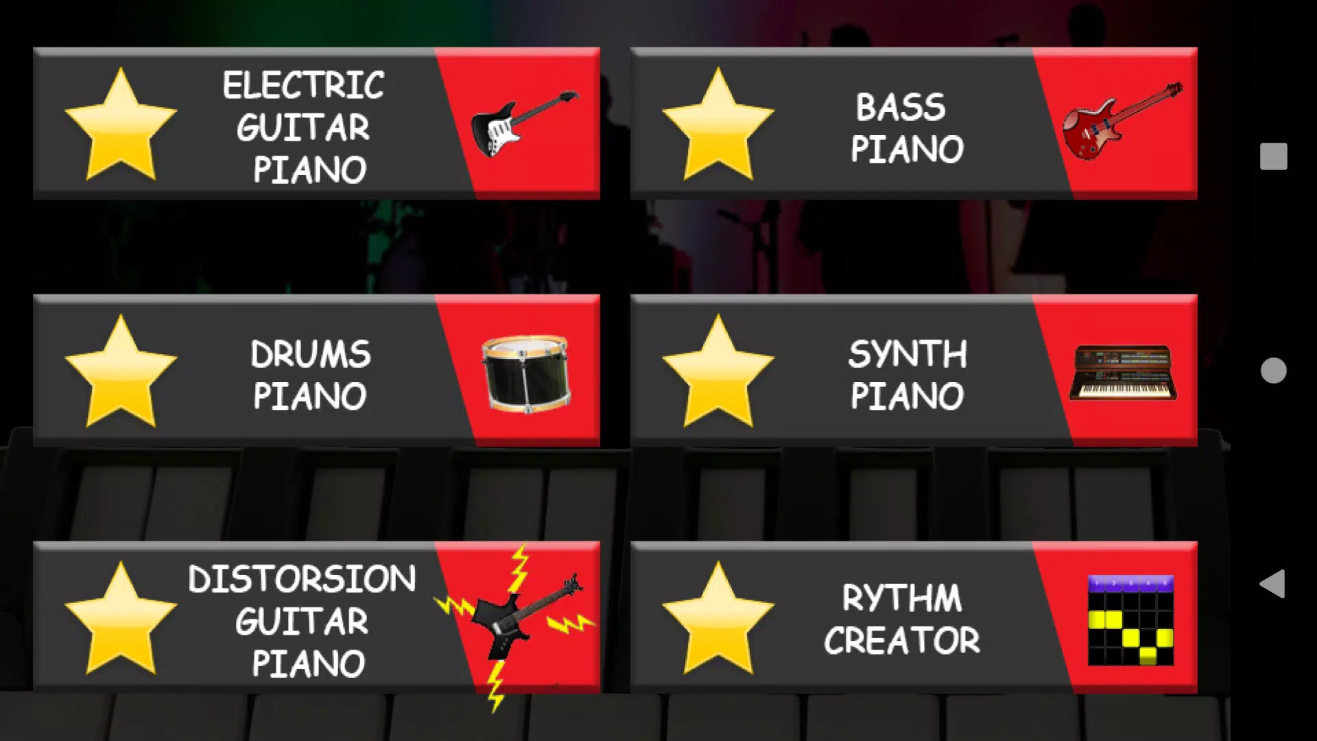 Band piano Screenshot 1