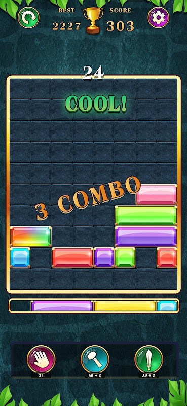 Block Puzzle Jewel Drop Blast Screenshot 2