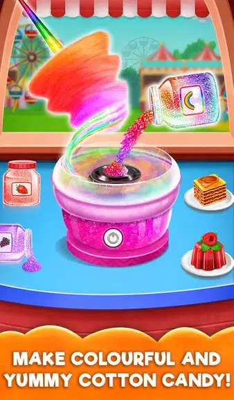 Cotton Candy Shop: Candy Maker 螢幕截圖 0