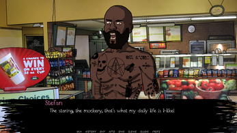 A Ride To Love - a death grips visual novel Screenshot 3