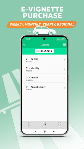 Voxpay - parking & e-vignette Ảnh chụp màn hình 2