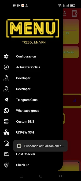 TREBOL Mx VPN Screenshot 1