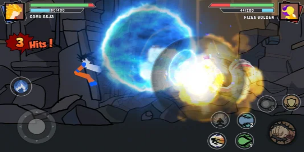 Stickman Warriors MOD Tangkapan skrin 1