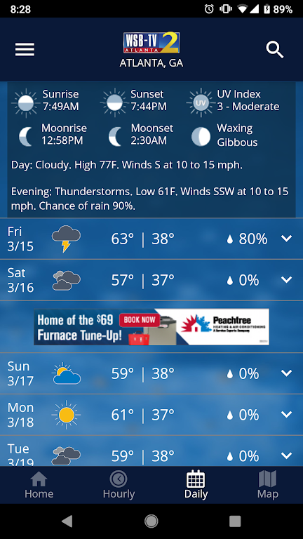 WSB-TV Weather スクリーンショット 2