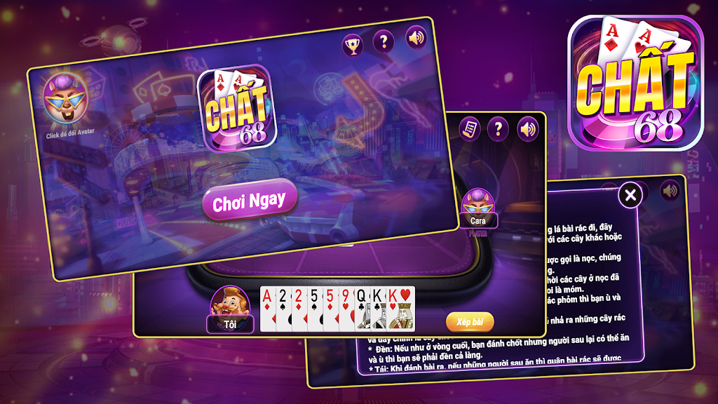 Chất68: Đánh Bài Doi Thuong স্ক্রিনশট 3