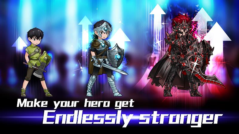 ヴァンジ : 放置型RPG スクリーンショット 0