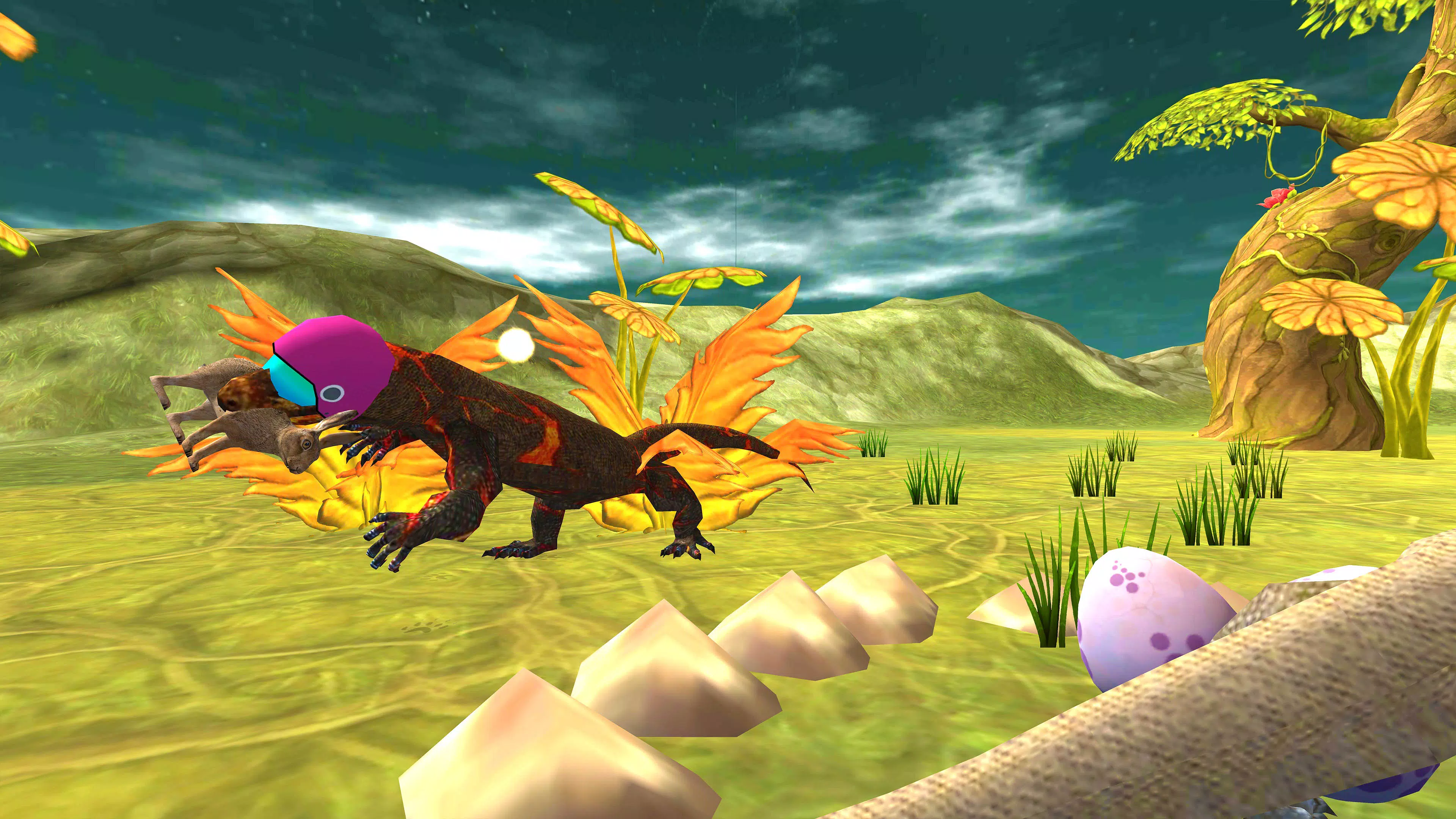 Komodo Dragon : lizard games Tangkapan skrin 1