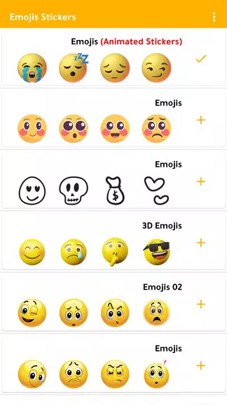 Emoji Stickers WASticker Captura de tela 1