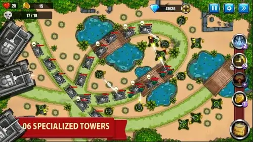 Tower Defense: Toy War Captura de tela 2