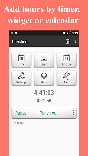 Timesheet - Horas Trabalhadas Captura de tela 0