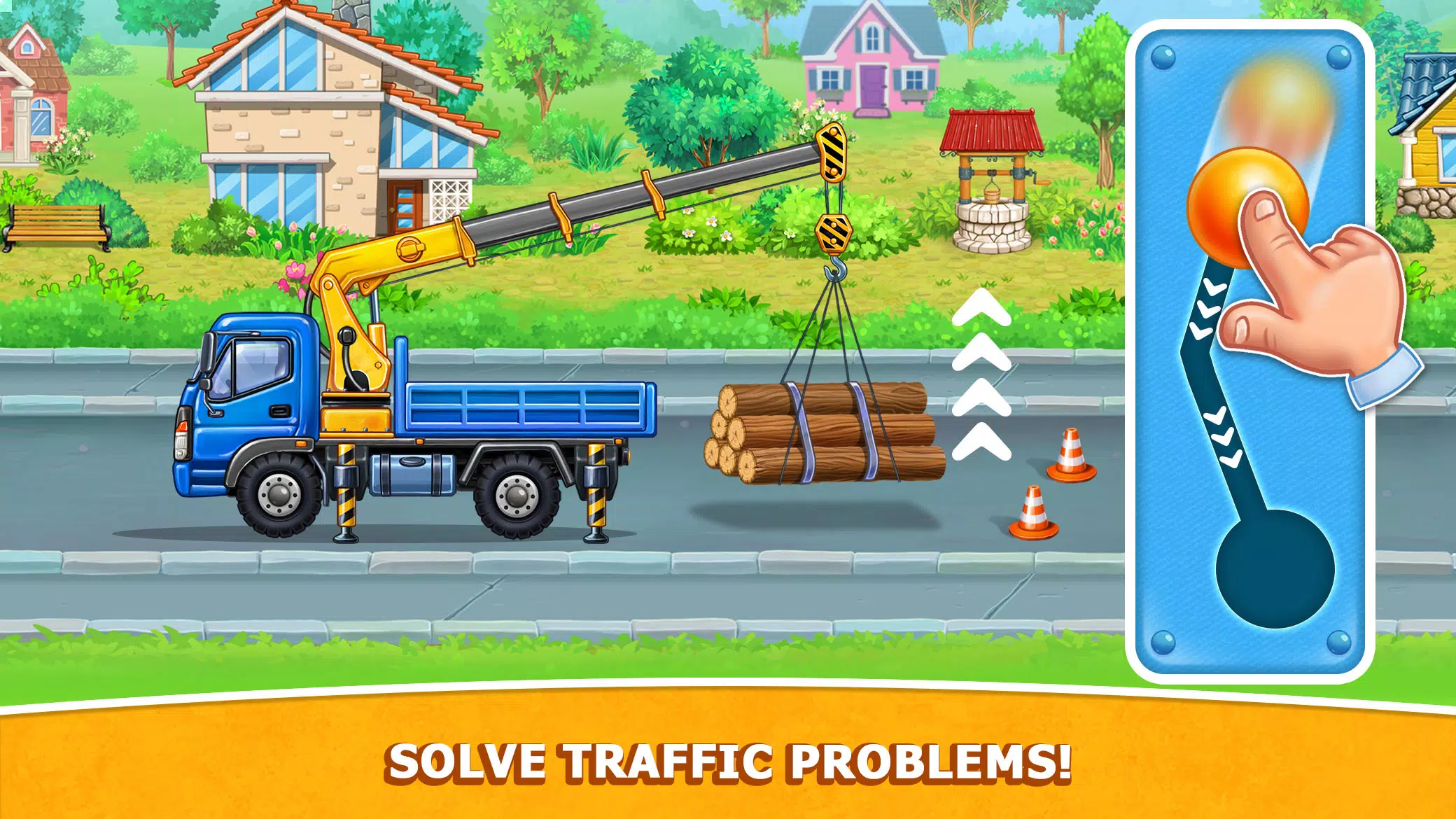 Kids Truck: City Builder Games Captura de tela 1