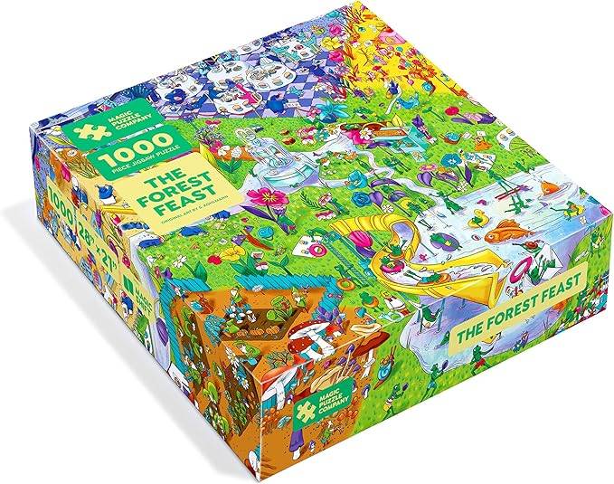 Das Waldfest • 1000 -teiliges Puzzle von der Magic Puzzle Company • Serie zwei