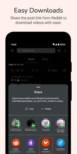 Video Downloader for Reddit Tangkapan skrin 2