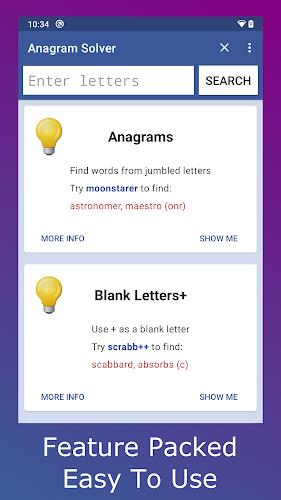 Schermata Anagram Solver 0