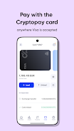 Cryptopay:Bitcoin wallet&card Captura de pantalla 2