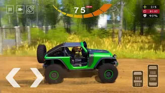 Offroad Jeep Simulator 2020 - Ekran Görüntüsü 3