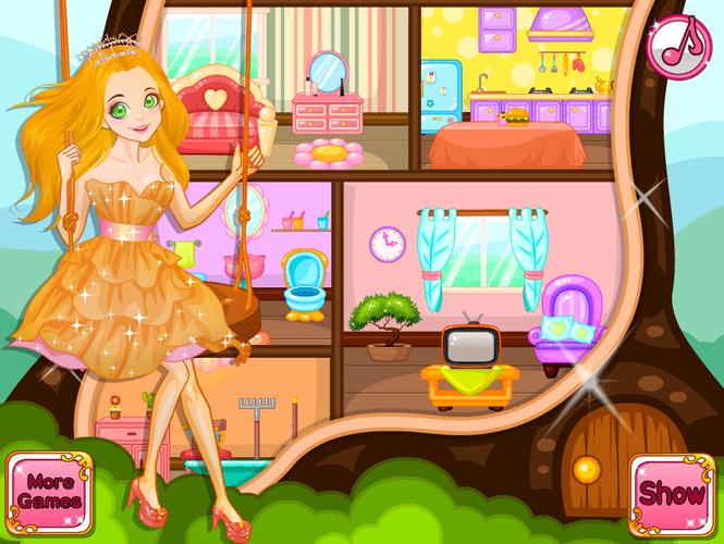 Princess Doll House Decoration Screenshot 0