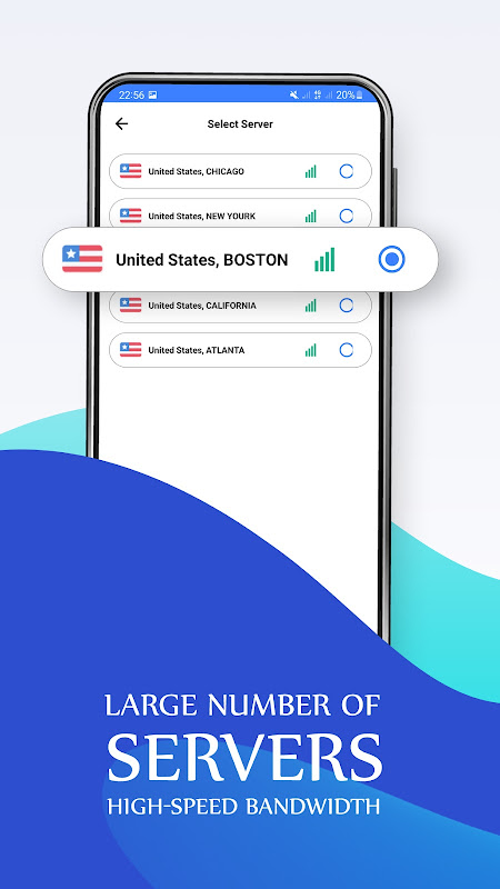 VPN Fast - Secure VPN USA VPN Ảnh chụp màn hình 0