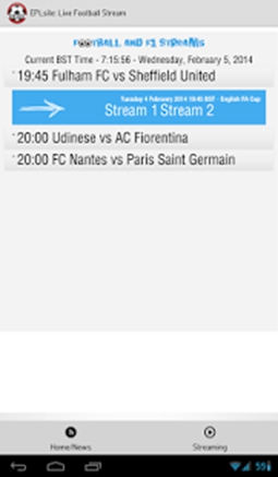 EPLsite: Live Football Stream ဖန်သားပြင်ဓာတ်ပုံ 2