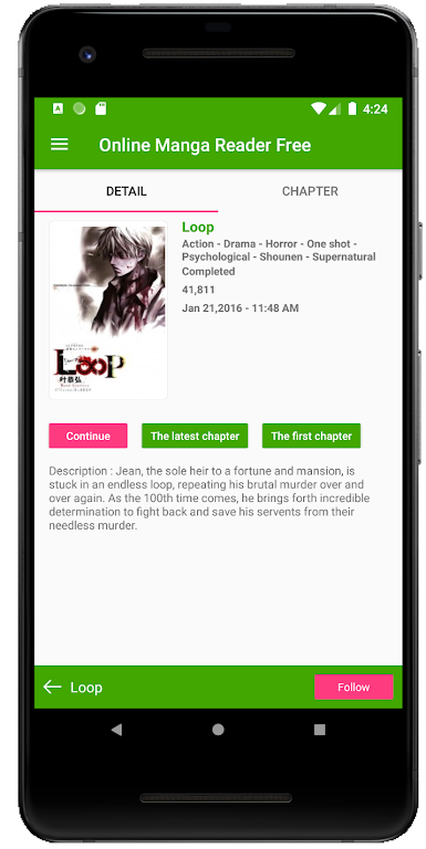 Free Manga Reader Online Offline Schermafbeelding 1