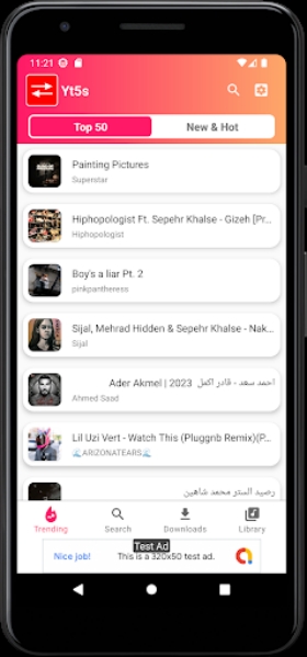 Yt5s.io Music Downloader 스크린샷 1