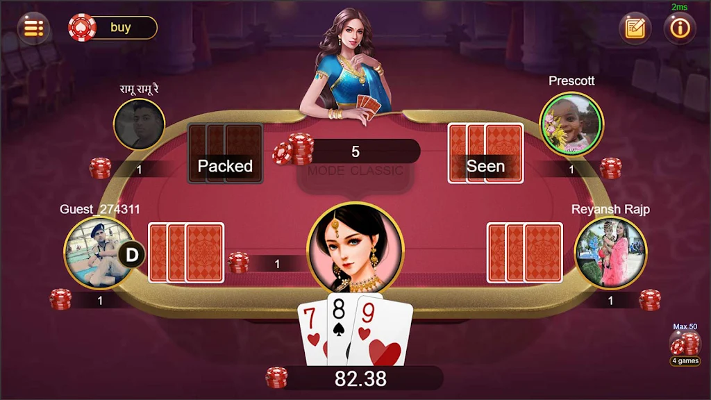 Teen Patti Moment 螢幕截圖 2