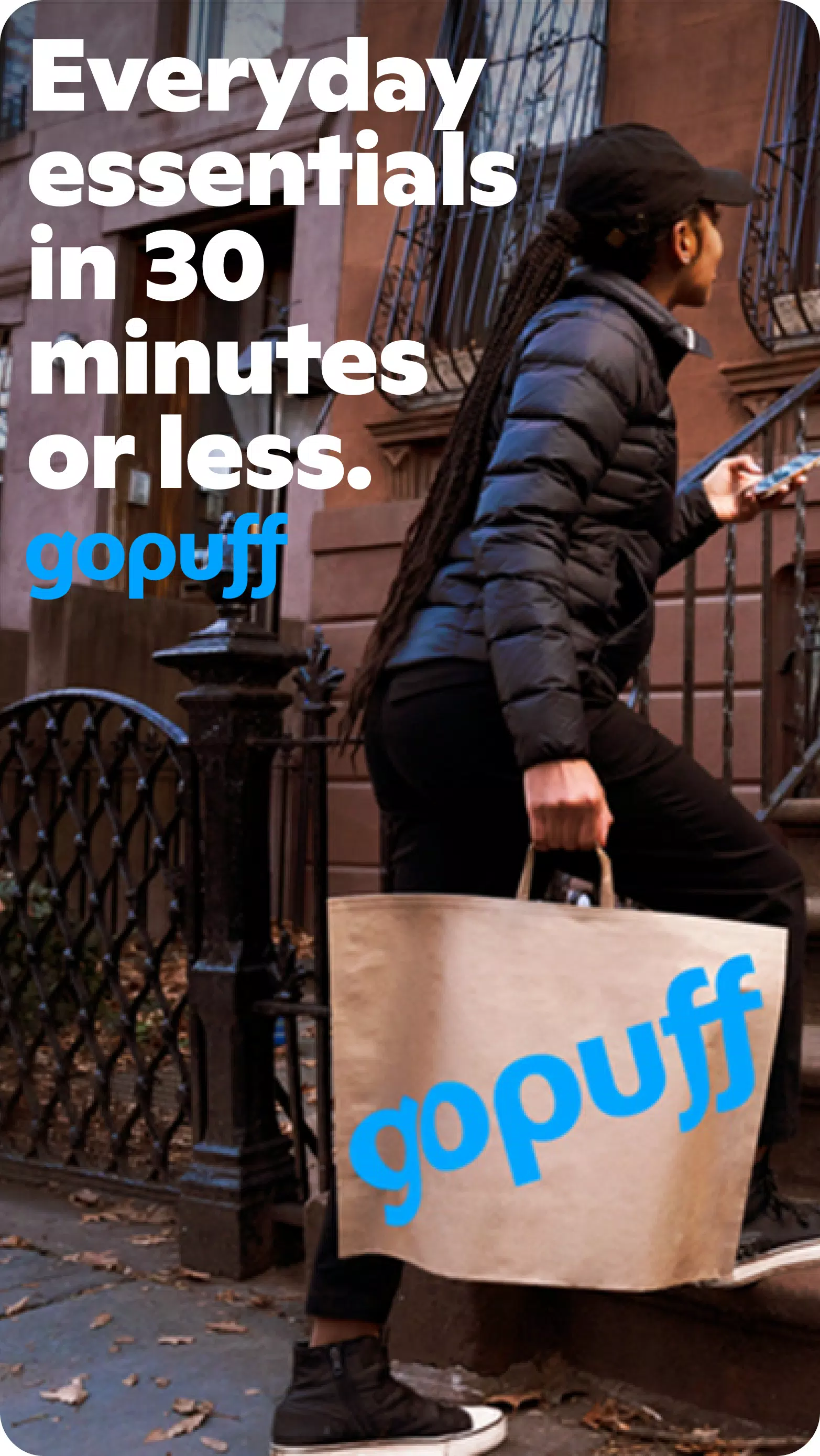 Gopuff—Alcohol & Food Delivery 螢幕截圖 0