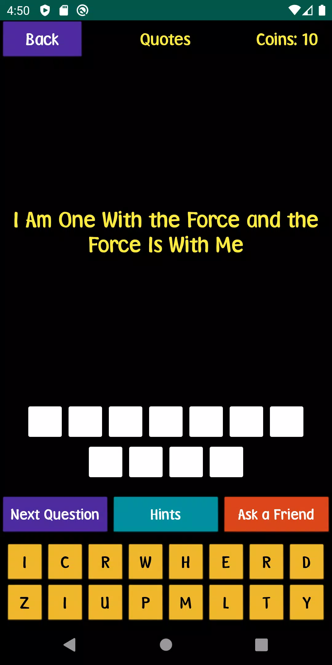 Quiz For SW Fans Capture d'écran 3
