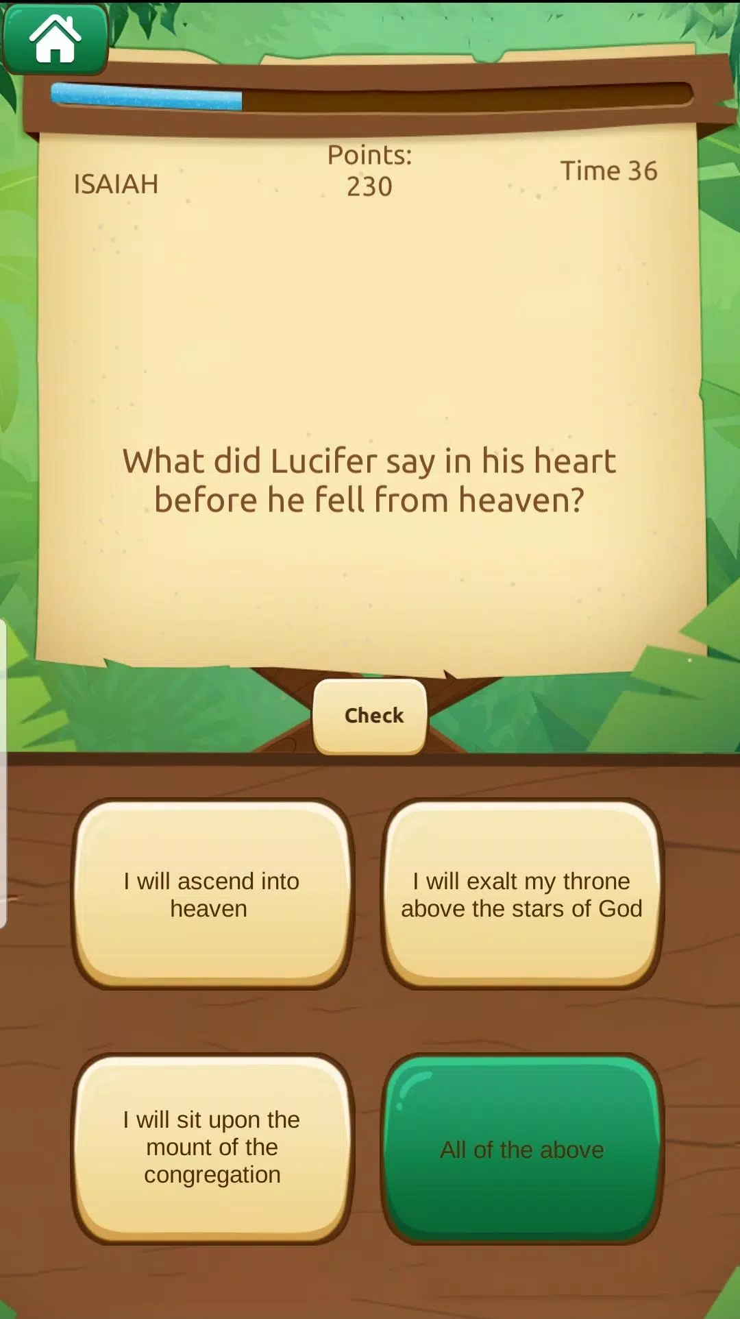 Bible Quiz Time! Word of God Zrzut ekranu 2