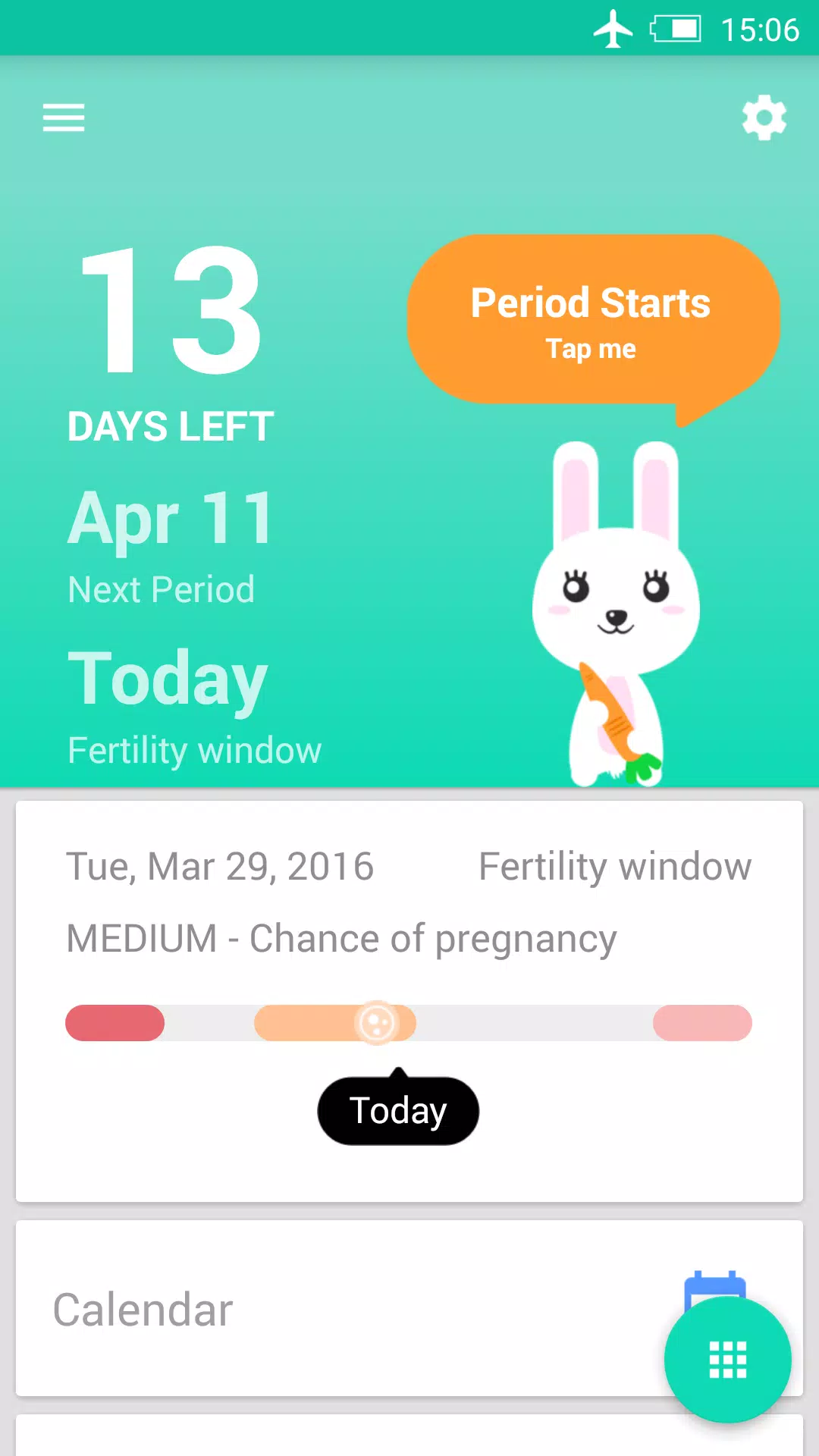 Period Tracker Zrzut ekranu 0