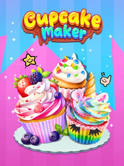 Cupcake Maker: Unicorn Cupcake ภาพหน้าจอ 0