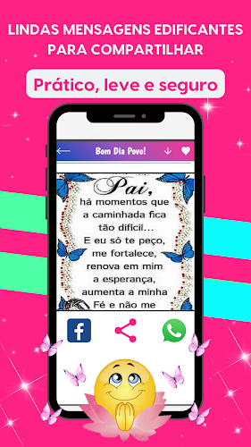 Mensagens de Bom Dia Povo Zap Captura de pantalla 2