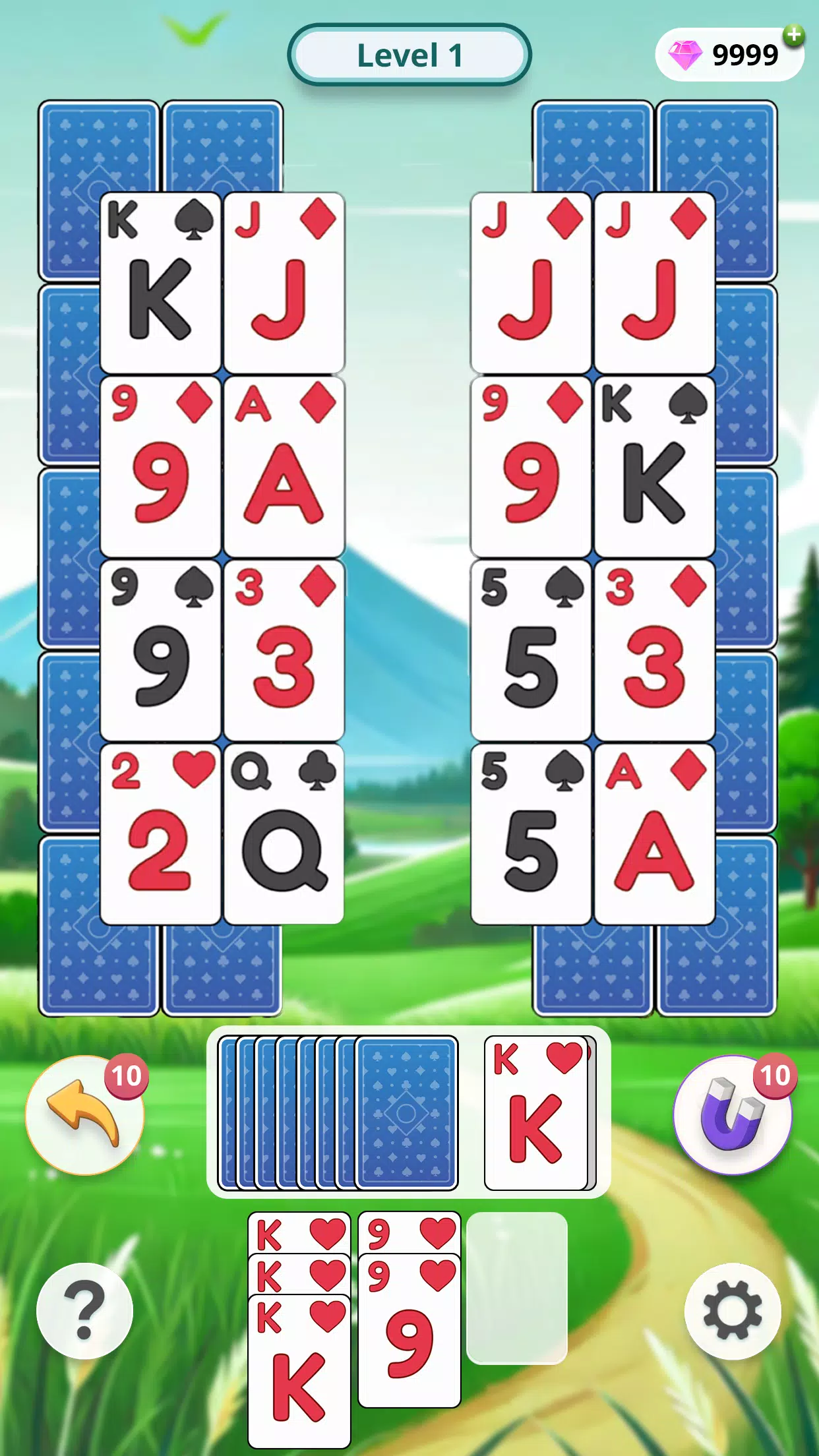 Solitaire Tile ဖန်သားပြင်ဓာတ်ပုံ 1