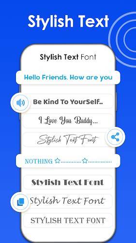 Fonts Keyboard : Stylish Font স্ক্রিনশট 1