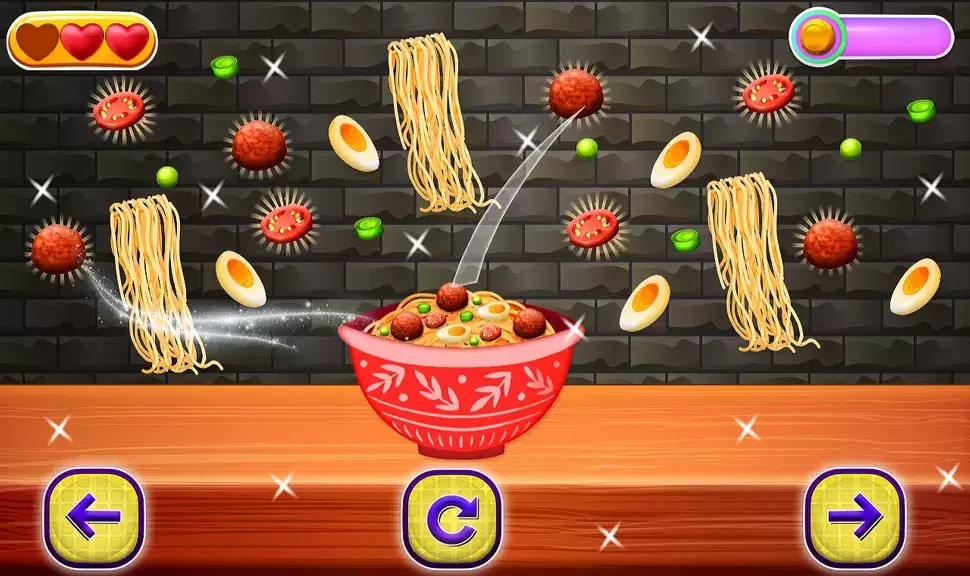 Crispy Noodles Cooking Game Capture d'écran 3