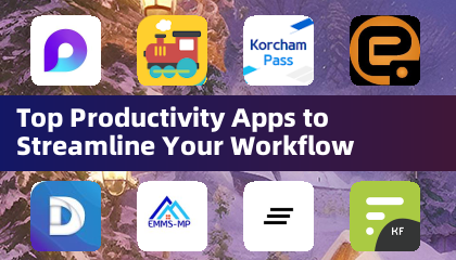 आपके वर्कफ़्लो को सुव्यवस्थित करने के लिए शीर्ष उत्पादकता ऐप्स