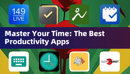 Master Your Time: Ang Pinakamahusay na Productivity Apps