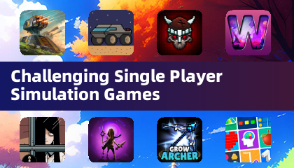 Challenging Single Player Simulation Games