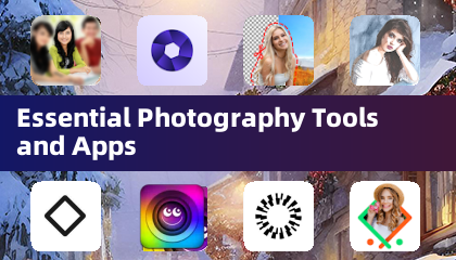 Outils et applications de photographie essentiels