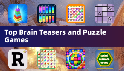 トップの脳ティーザーとパズルゲーム