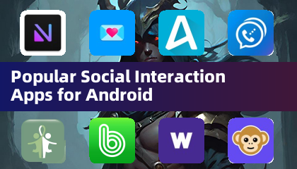 Aplicativos populares de interação social para Android