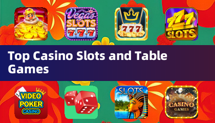 Top Casino Slots und Tischspiele