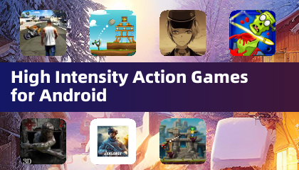 Высокоинтенсивные экшн-игры для Android