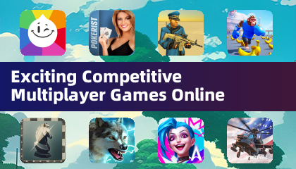 Spannende wettbewerbsorientierte Mehrspieler-Spiele online