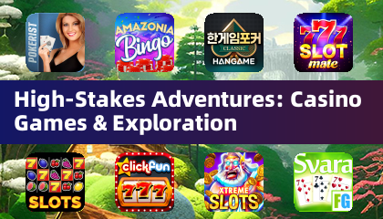 High-Stakes-Abenteuer: Casino-Spiele und Erkundungen