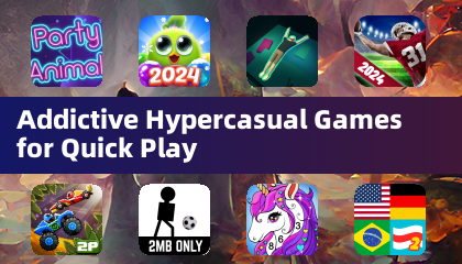 Захватывающие гиперказуальные игры для быстрой игры